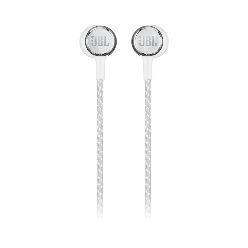 JBL Live 200BT - White - Wireless in-ear neckband headphones - Front image number null