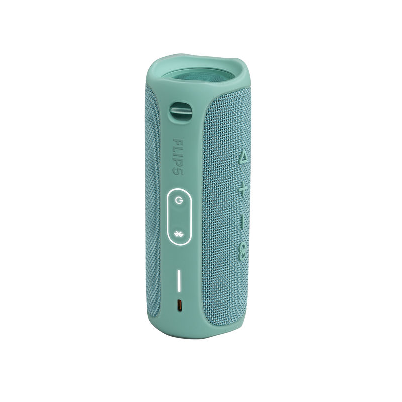 JBL Flip 5 - Teal - Portable Waterproof Speaker - Back image number null