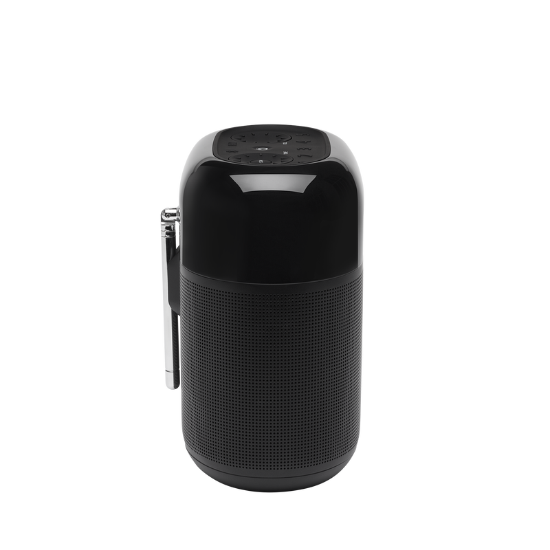 JBL Tuner XL FM - Black - Portable powerful FM radio with Bluetooth - Left image number null