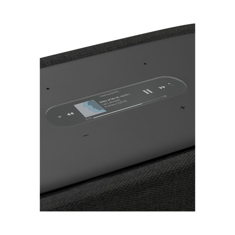 Harman Kardon Citation 300 - Black - The medium-size smart home speaker with award winning design - Detailshot 1 image number null