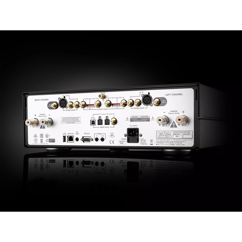 № 5805 - Black / Silver - Integrated Amplifier for Digital and Analog sources - Detailshot 4 image number null