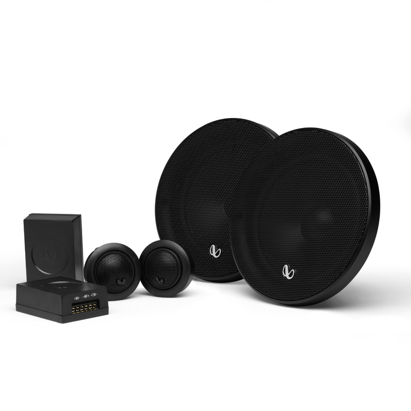 Infinity Alpha 650C - Black - 6-1/2" (160mm) Two Way Component Speaker System - Hero image number null