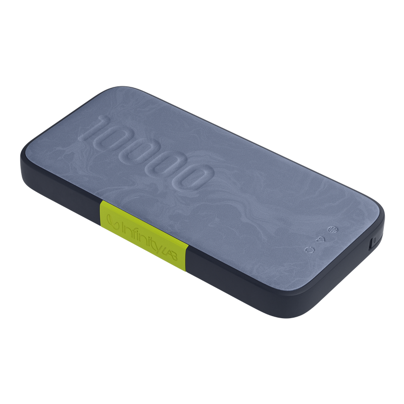 InstantGo 10000 Built-in USB-C Cable - Blue - 30W PD ultra-fast charging power bank - Detailshot 2 image number null