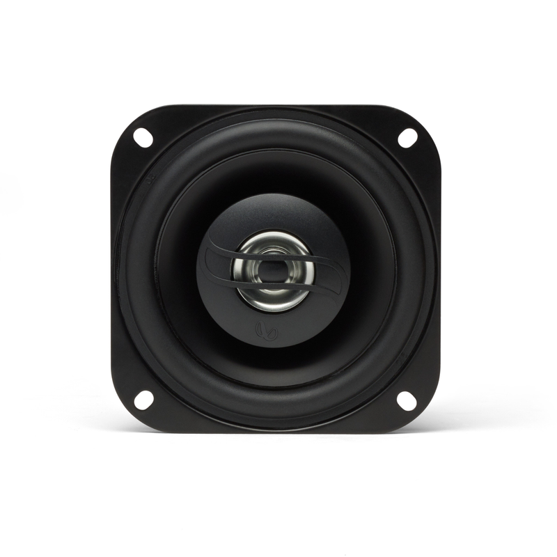 Infinity Alpha 4020 - Black - 4" (100mm)  Two Way Car Speaker - Front image number null