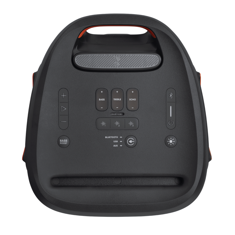 JBL Partybox 310 - Black - Portable party speaker with dazzling lights and powerful JBL Pro Sound - Top image number null
