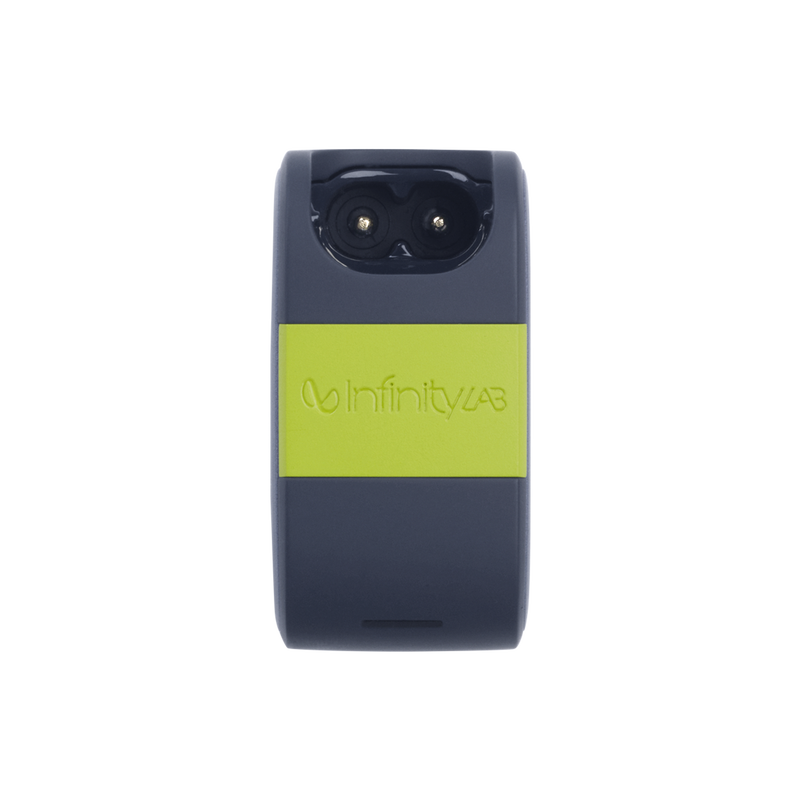 InstantCharger 65W 2 USB - Blue - Powerful USB-C and USB-A GaN PD charger - Top image number null