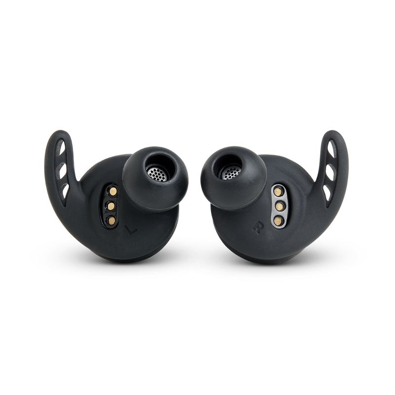 Under Armour True Wireless Flash – Engineered by JBL - Black - Truely wireless sport headphones for your every run, with JBL technology and sound. - Back image number null