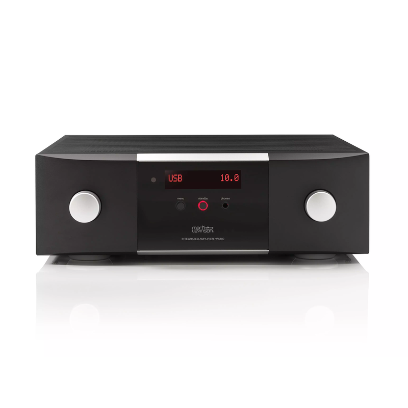 № 5802 - Black / Silver - Integrated Amplifier for Digital sources - Front image number null