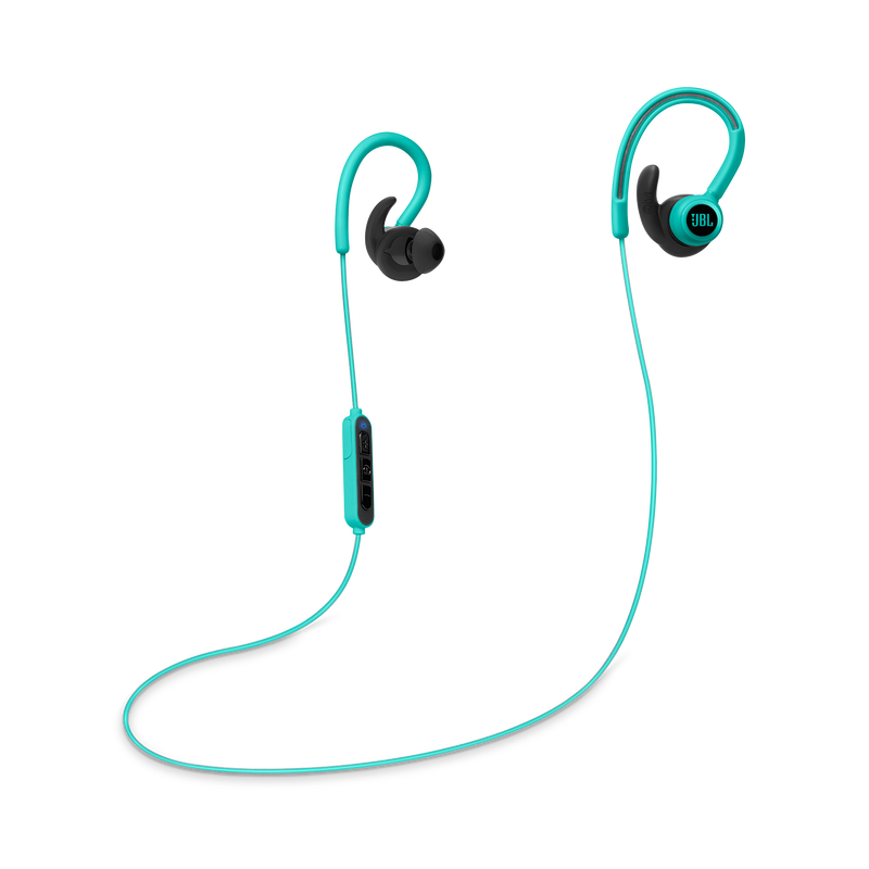 Reflect Contour - Teal - Secure fit wireless sport headphones - Detailshot 3 image number null