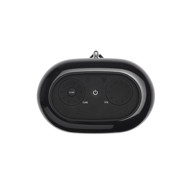 JBL Tuner XL FM - Black - Portable powerful FM radio with Bluetooth - Top image number null