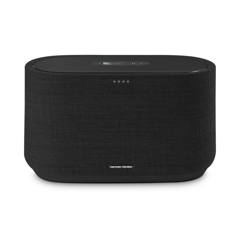 Harman Kardon Citation 300 - Black - The medium-size smart home speaker with award winning design - Front image number null
