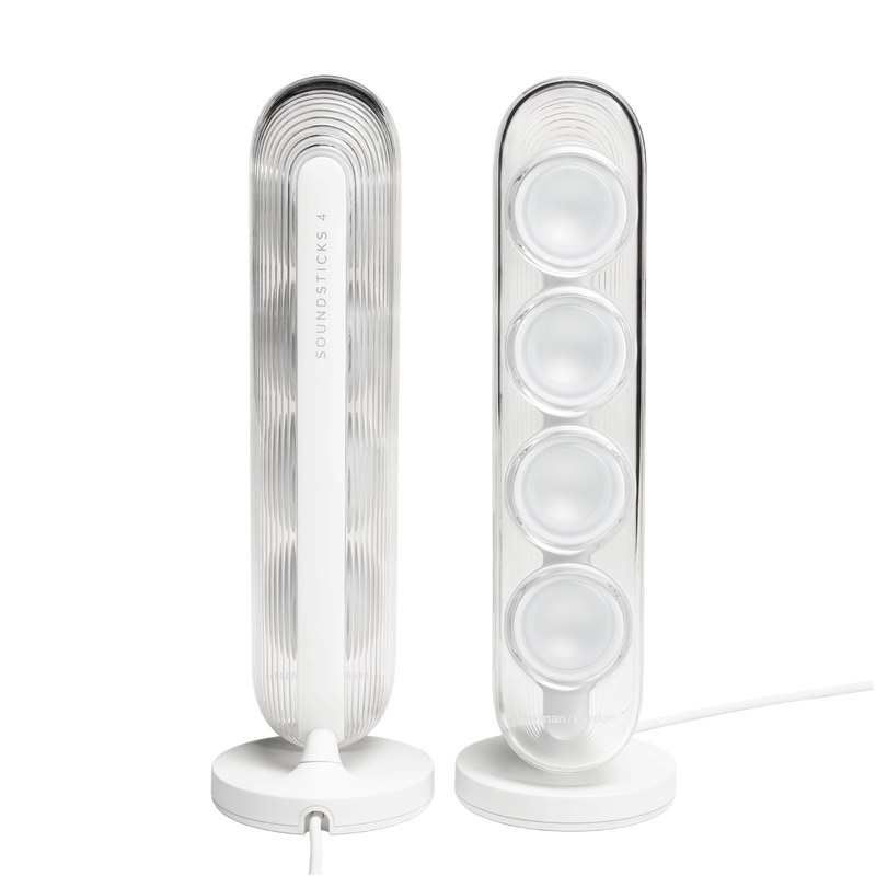 Harman Kardon SoundSticks 4 - White - Bluetooth Speaker System - Detailshot 4 image number null