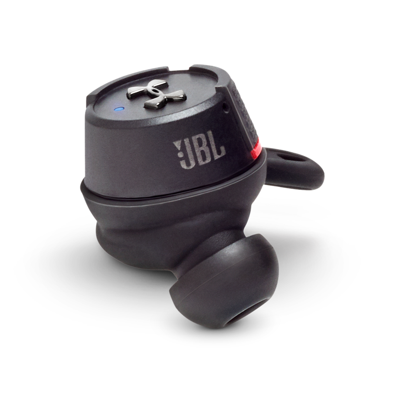 Under Armour True Wireless Flash – Engineered by JBL - Black - Truely wireless sport headphones for your every run, with JBL technology and sound. - Detailshot 4 image number null