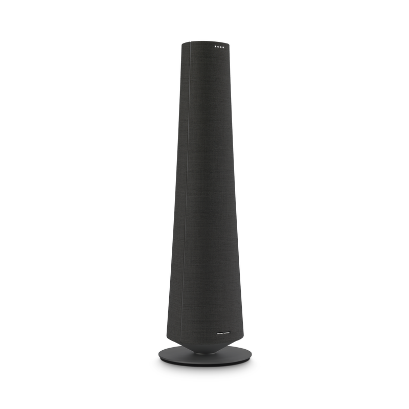 Harman Kardon Citation Tower - Black - Smart Premium Floorstanding Speaker that delivers an impactful performance - Detailshot 2 image number null