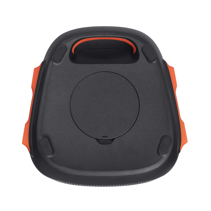 JBL Partybox 110 - Black - Portable party speaker with 160W powerful sound, built-in lights and splashproof design. - Bottom image number null