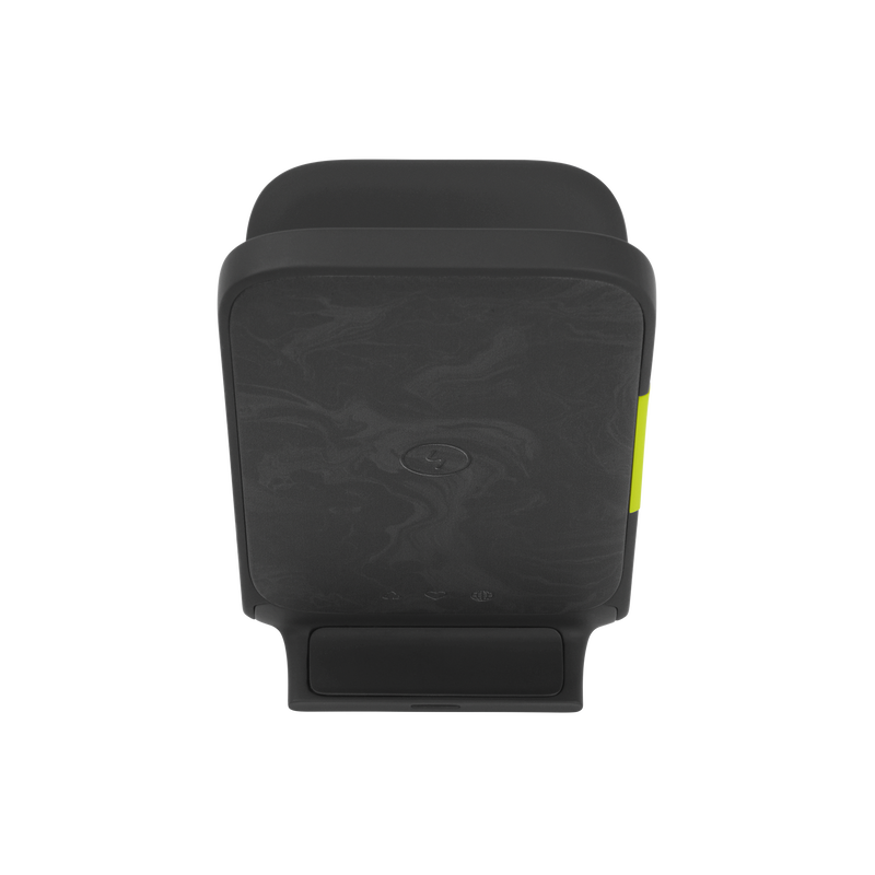 InstantStation Wireless Stand - Black - Wireless charging stand with 33W PD USB-C and USB-A fast charging - Top image number null